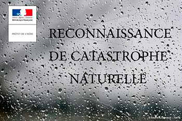 Reconnaissance de catastrophe naturelle